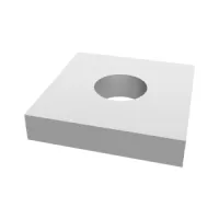 BI RONDELLA QUADRATA PER HD 420/550 mm10