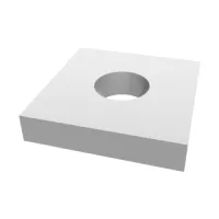 BI RONDELLA QUADRATA PER HD 650 mm20