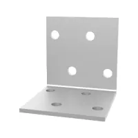 BI ANGOLARE FLG 40x 40x 40x2.0mm ZN CE