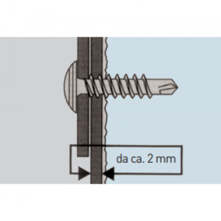 VITE AUT. PROFILI METALLO CARTONGESSO 4.2x19