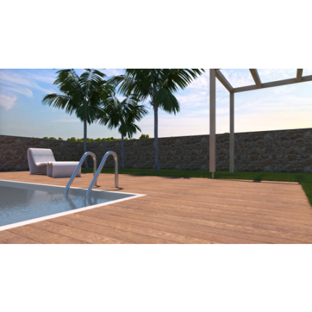 VITE PER TERRAZZE T/CONICA TX MARRONE Ø 5x80