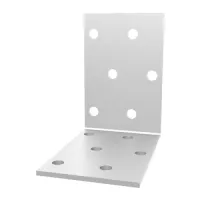 BI ANGOLARE FLG 60x 60x 40x2.0mm ZN CE