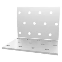 BI ANGOLARE FLG 60x 60x 80x2.5mm ZN CE