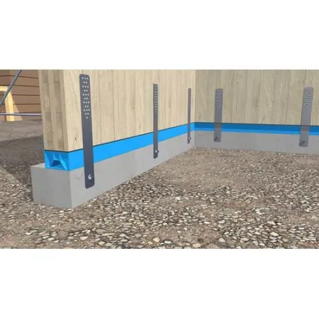 BI ANCORAGGIO HDD 600  600x80x3 mm