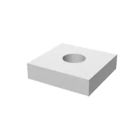 BI RONDELLA PER HH 40x40x10 ø 13 mm