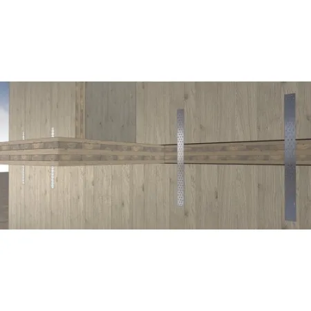 BI PIASTRA FORATA NMP 60x 240x2.0 ZN CE