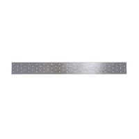 BI PIASTRA FORATA NMP 80x 200x2.0 ZN CE