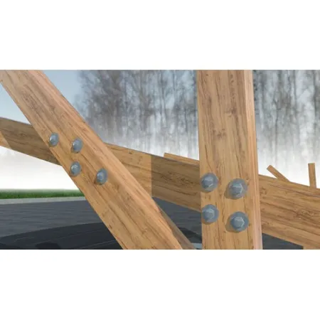 BULLONE TDE Zn M 12x420 ISO 4016/DIN 601