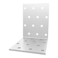 BI ANGOLARE FLG 80x 80x 60x2.5mm ZN CE