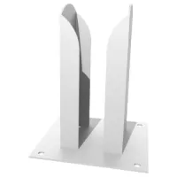 PORTAPILASTRO A PAVIMENTO T081/200.