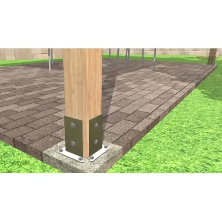 PORTAPILASTRO AD ANGOLO T053/140