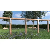 BI STAFFA PER PALO TONDO SPT 120 ZF