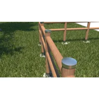 CAPPUCCIO METALLO ZINC. PIATTO  CAP-R140