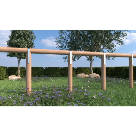 BI STAFFA PER PALO TONDO SPT 140 ZF