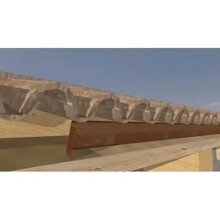 BI RETE PVC PARAPASSERI mm.   80x5mt