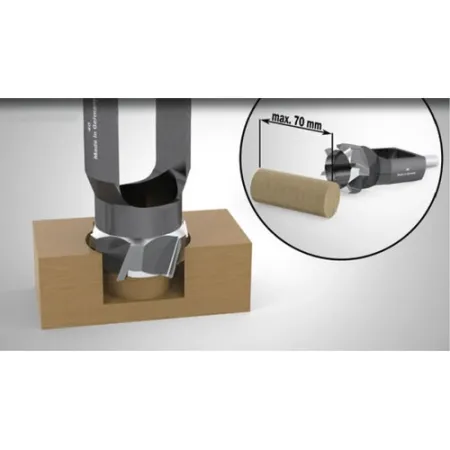 FRESA X TASSELLI IN LEGNO ø 14x140 S.13