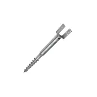 PORTAPILASTRO A VITE T233/100 100x865 ZC