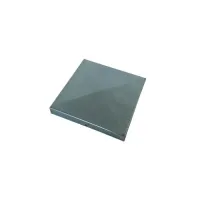 CAPPUCCIO METALLO ZINC. PIATTO  CAP-S70