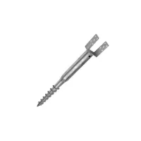 PORTAPILASTRO A VITE T233/120 120x865 ZC