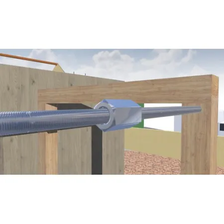 DADO DI GIUNZIONE Zn DIN 6334 M 10x30 mm